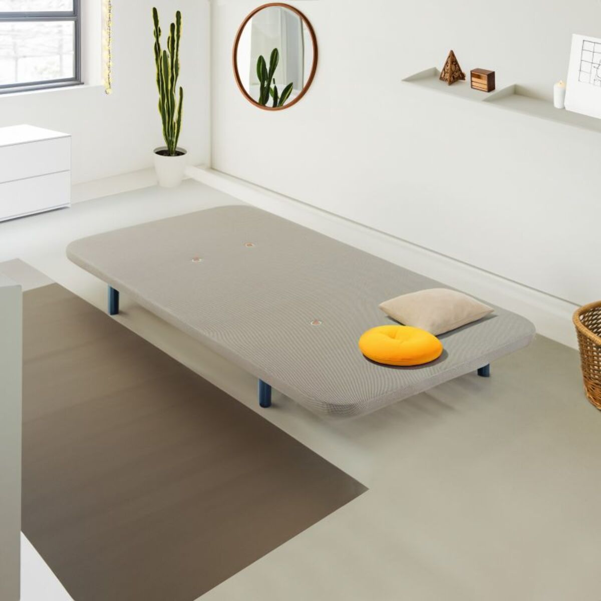 Base tapizada Air 3D - Sin patas