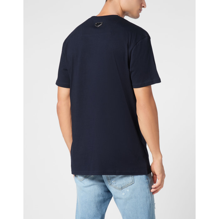 PHILIPP PLEIN T-Shirt Round Neck SKULL