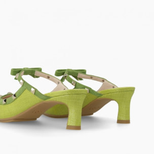 ZAPATOS DE SALÓN VERDES CHERIGA