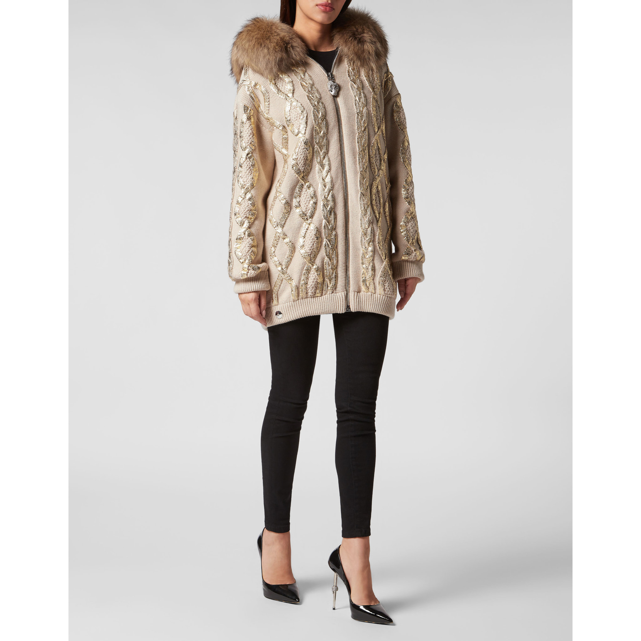 PHILIPP PLEIN Cárdigan WOOL &AMP