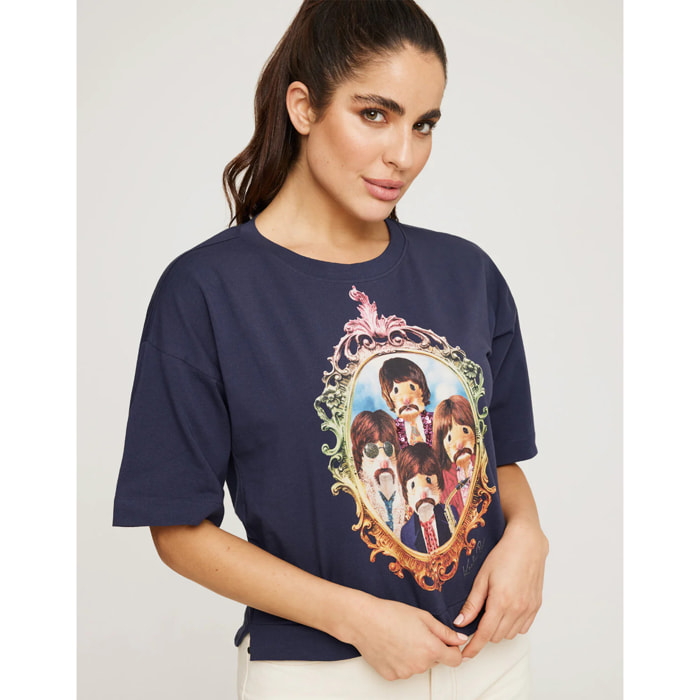 Camiseta Manga Corta Estampado - Birrabit
