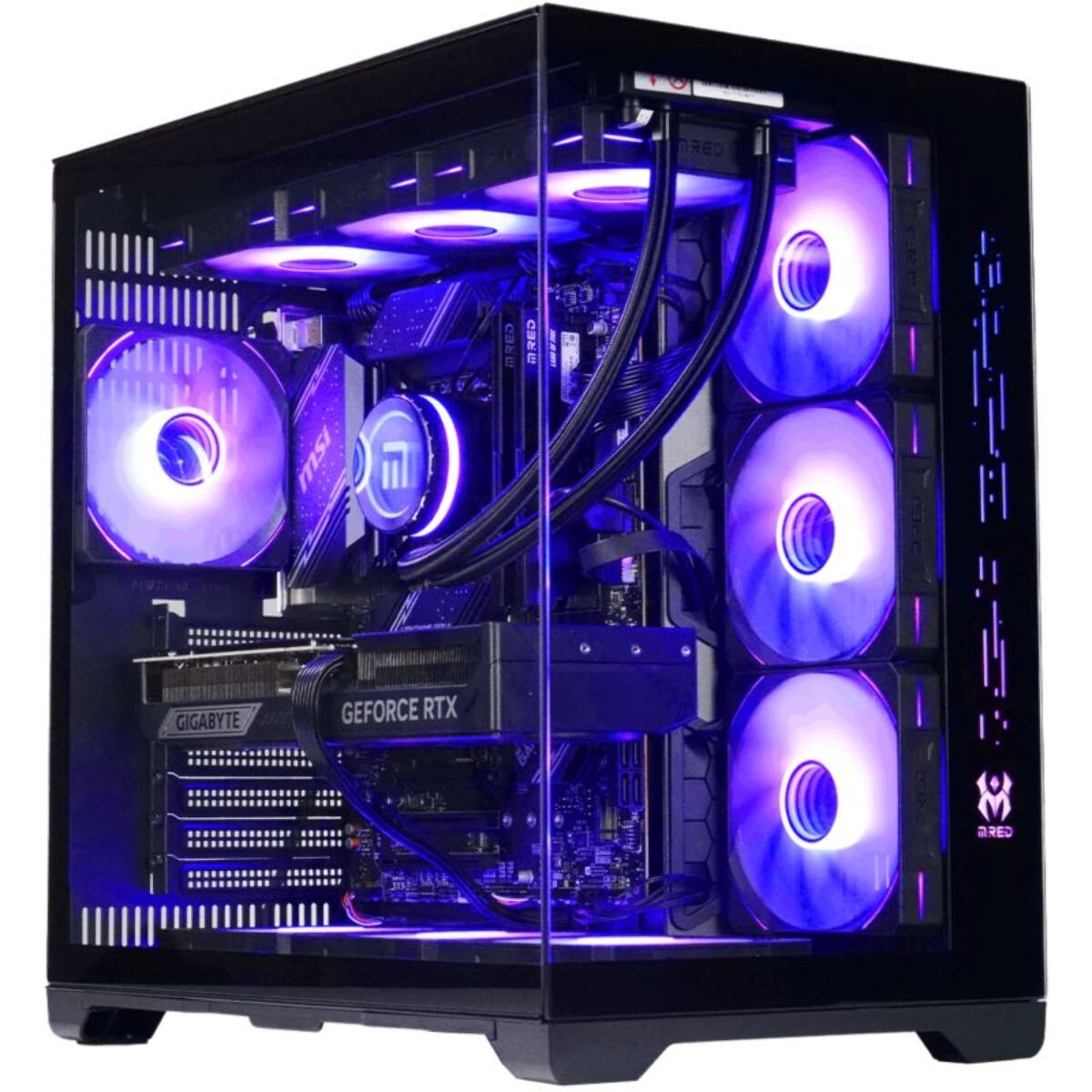 PC Gamer MRED AMD Ryzen 7 9800X3D - NVIDIA GeForce RTX 5080 - 32 Go RAM DDR5 - SSD 2 To