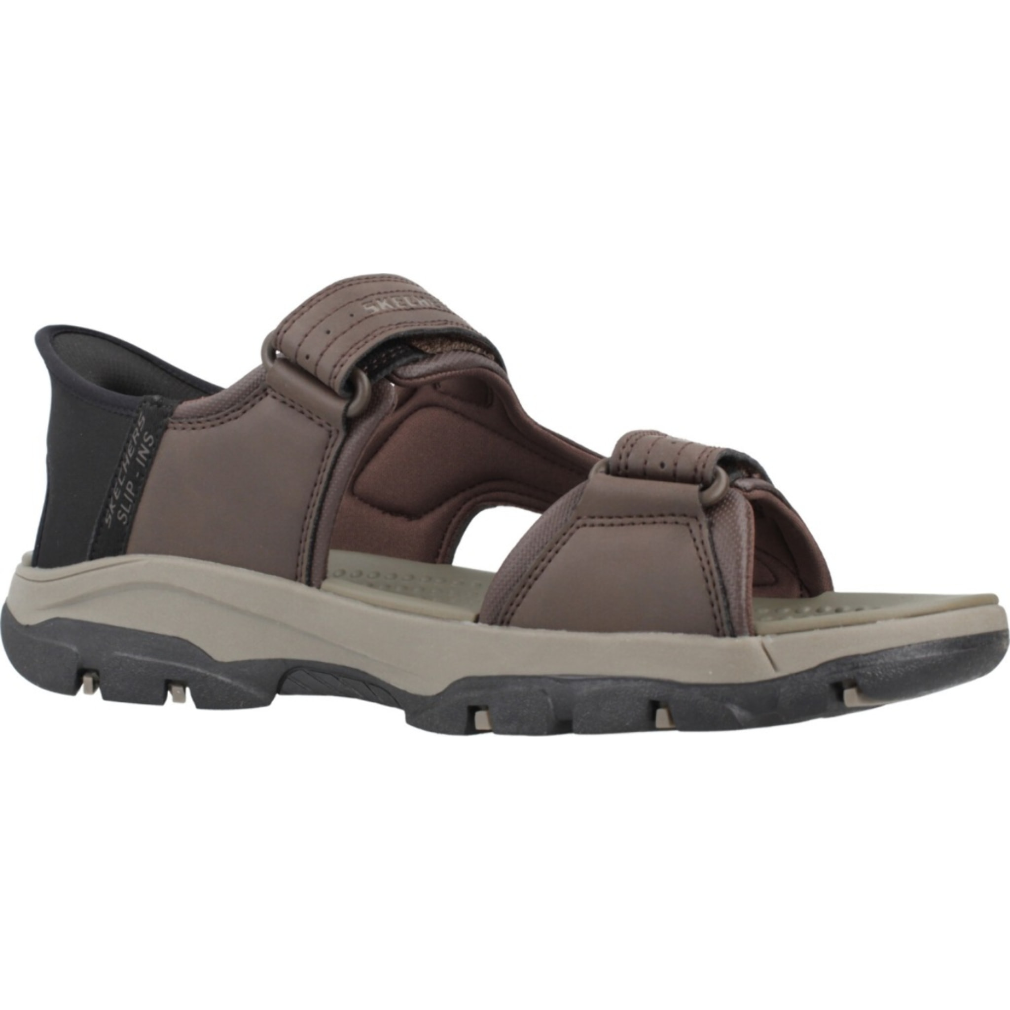Sandalias Hombre Slip-ins Tresmen-reece Marron