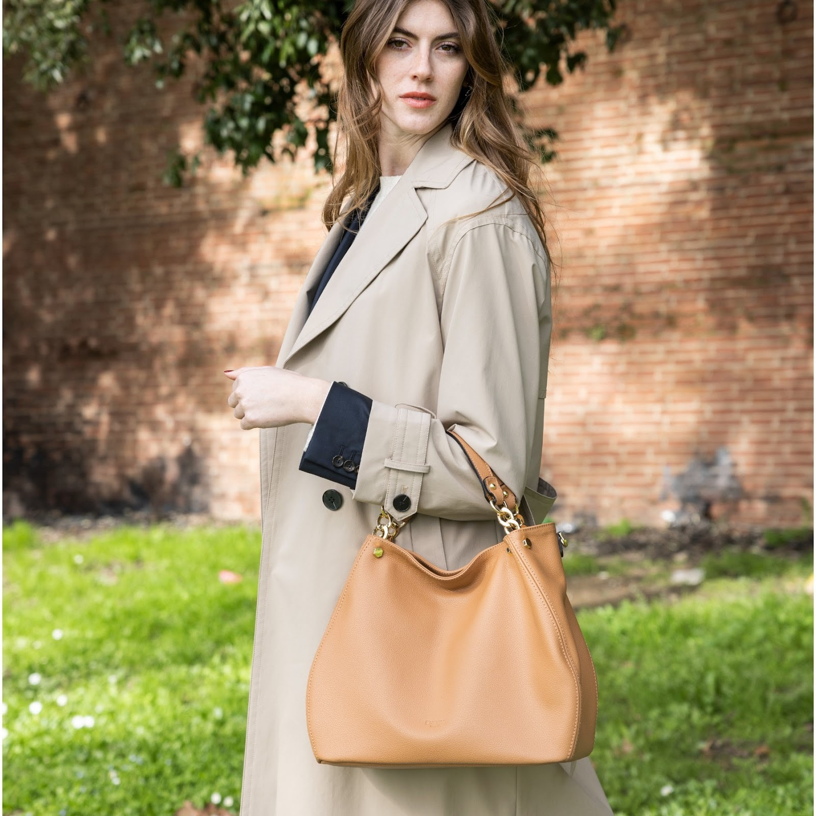 Bolso de mano Cheval Firenze Taylor Camel