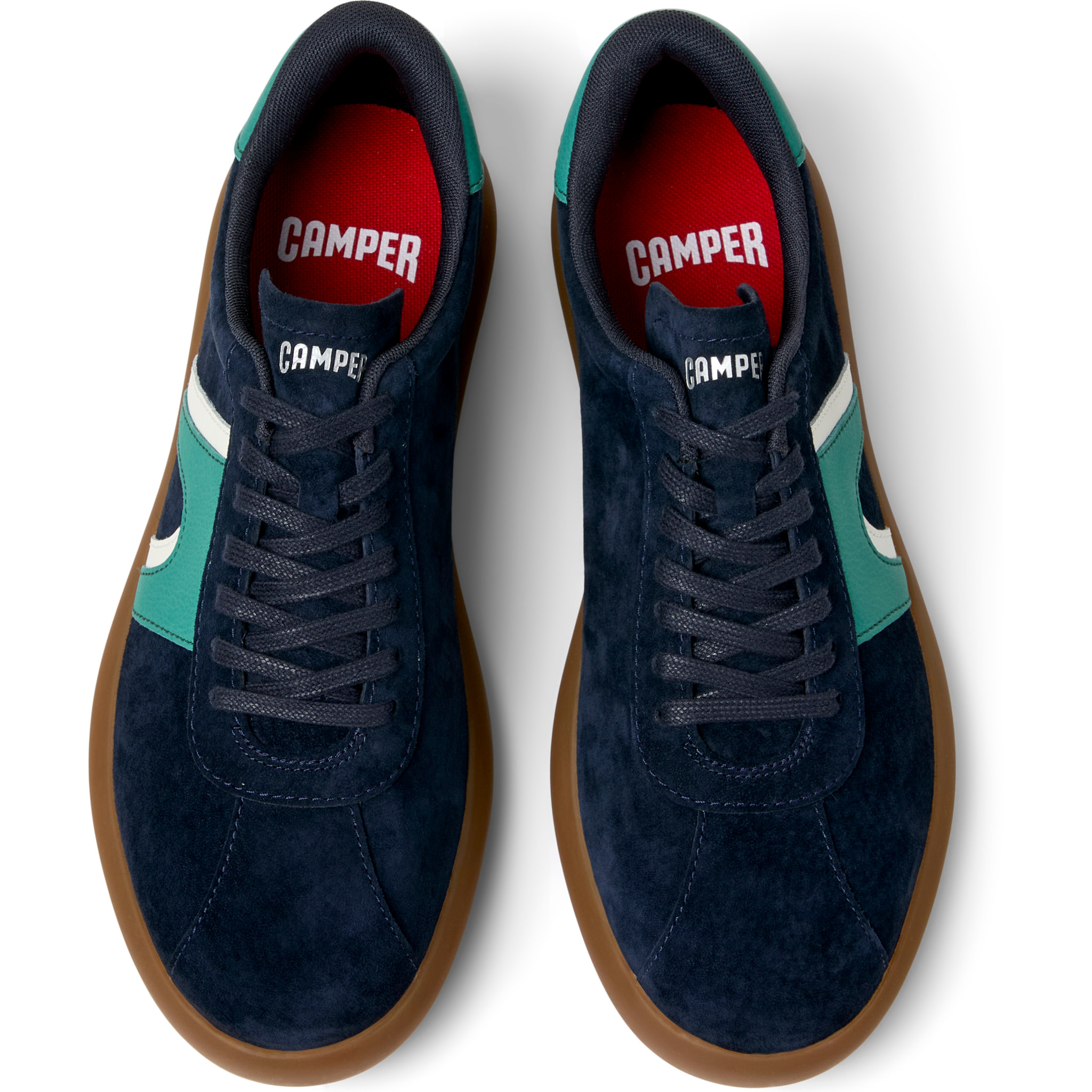 Sneakers - CAMPER Pelotas Soller - Blu - Pelle nabuk