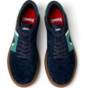 Sneakers - CAMPER Pelotas Soller - Blu - Pelle nabuk