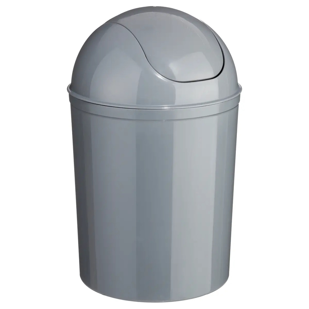 Poubelle 7 l Gris
