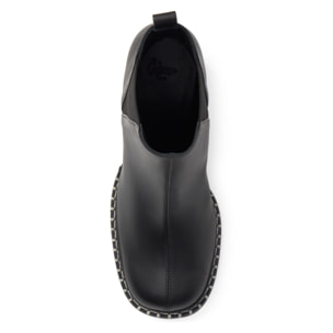 Botín de tacón Neandra en napa con cierre elástico