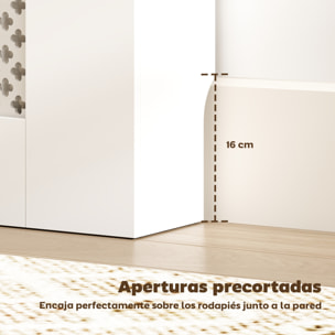 Cubre Radiadores, Cubreradiador de MDF, 78x19x81 cm, Cubierta para Radiador, Diseño Moderno de Listones y Nido de Abeja, para Salón, Dormitorio, Blanco