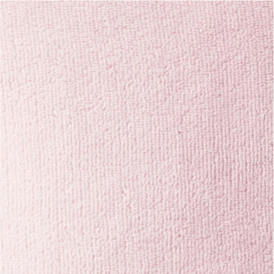 Coussin fourrure bouclée rose - 45x45 cm