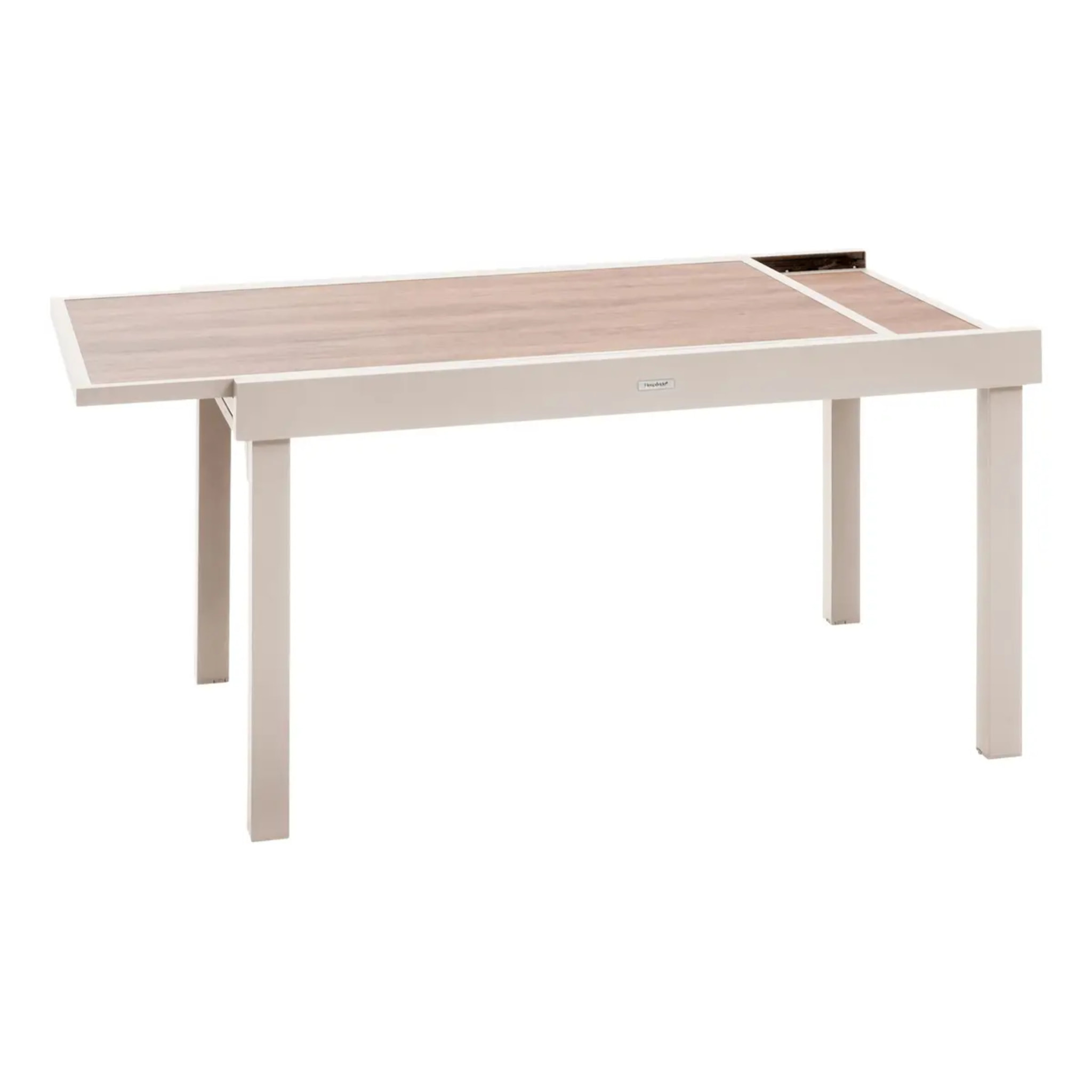 Table de jardin 12 places Piazza extensible argile
