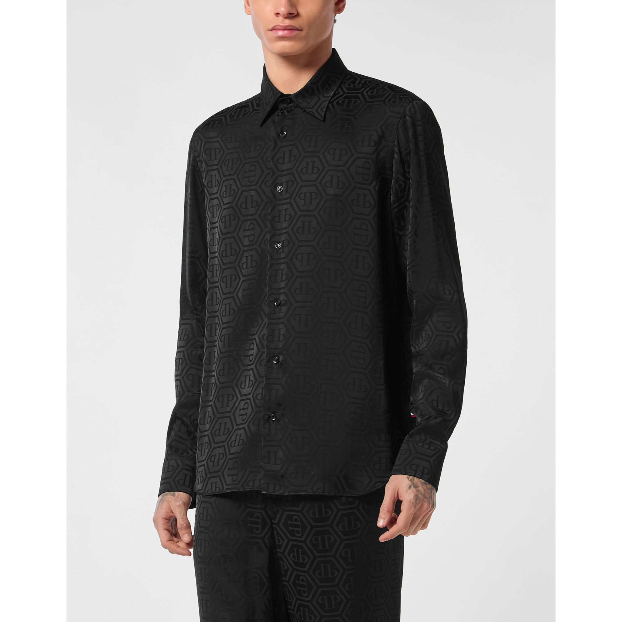 PHILIPP PLEIN Camisa Slim Fit MONOGRAM