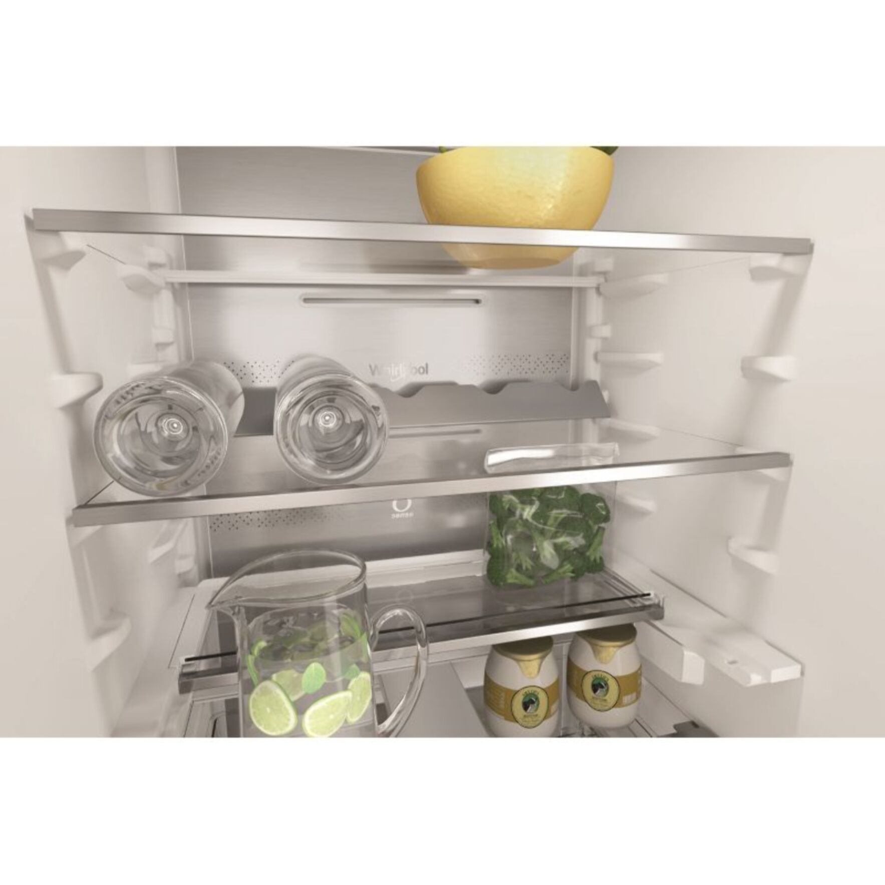 Réfrigérateur combiné encastrable WHIRLPOOL WHC18T574P Supreme Silence