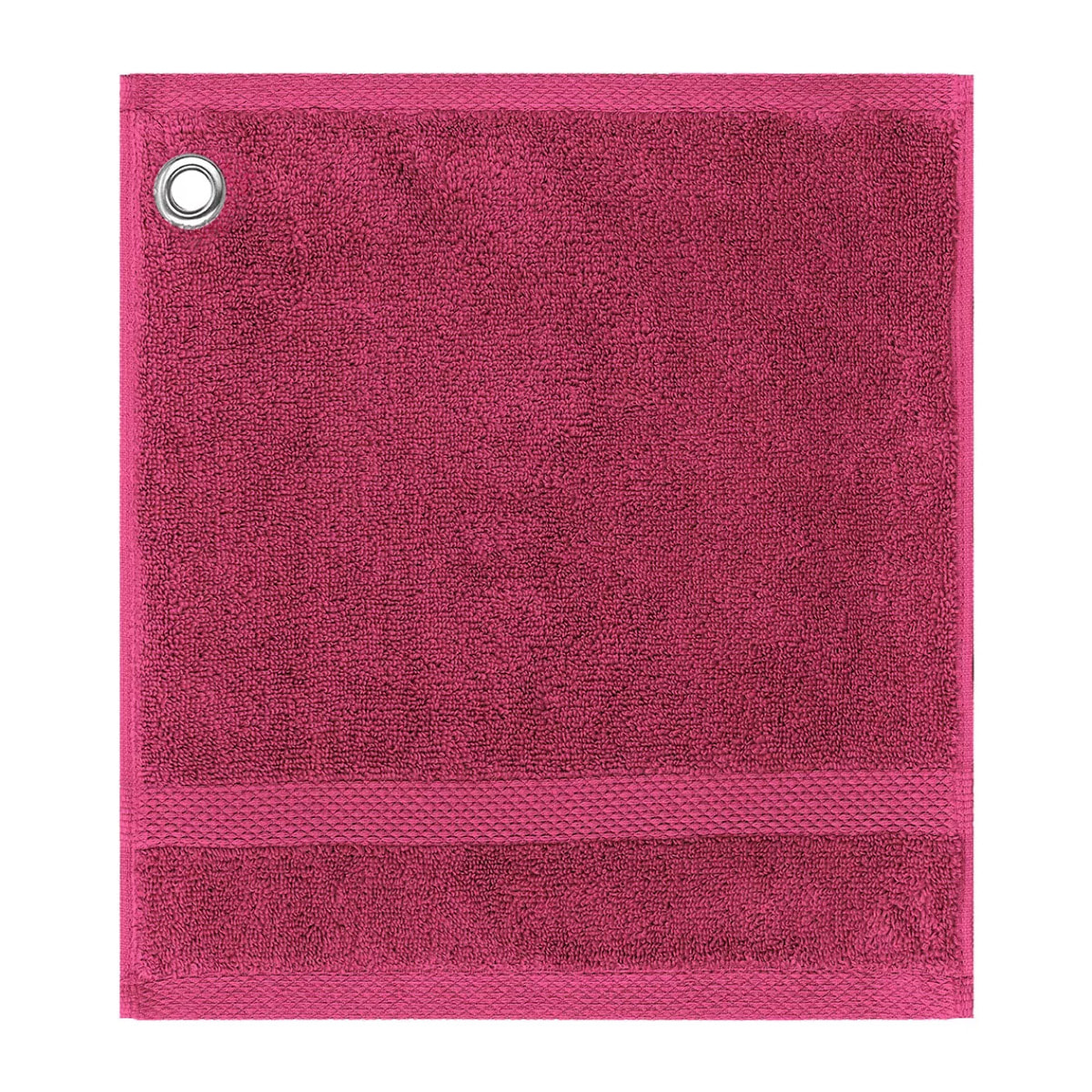 Carre avec oeillet Elea fuchsia