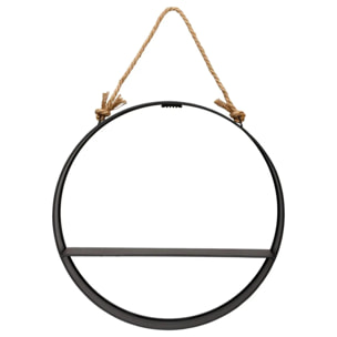 Étagère murale "Modern" noir D55cm