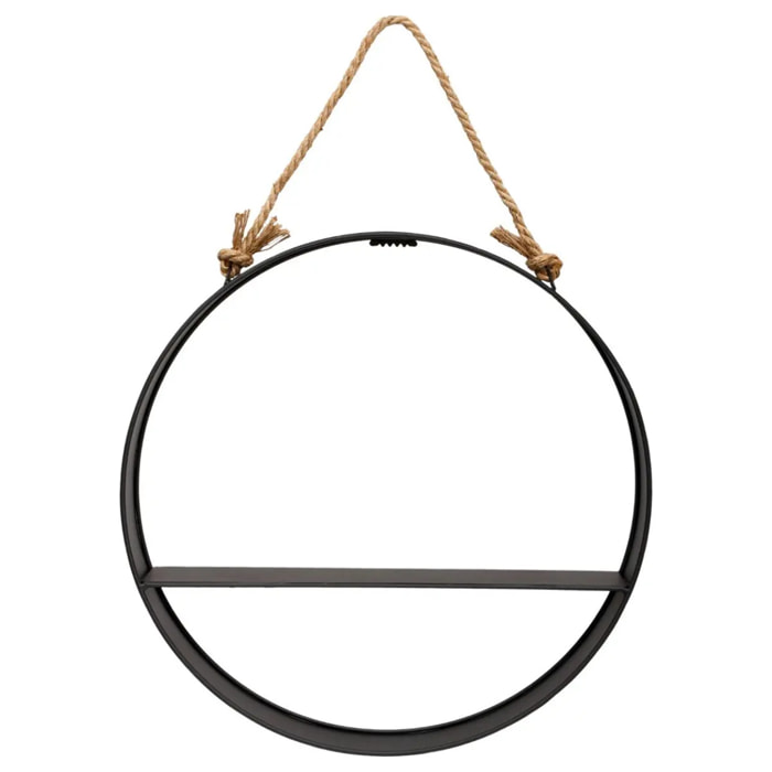 Étagère murale "Modern" noir D55cm