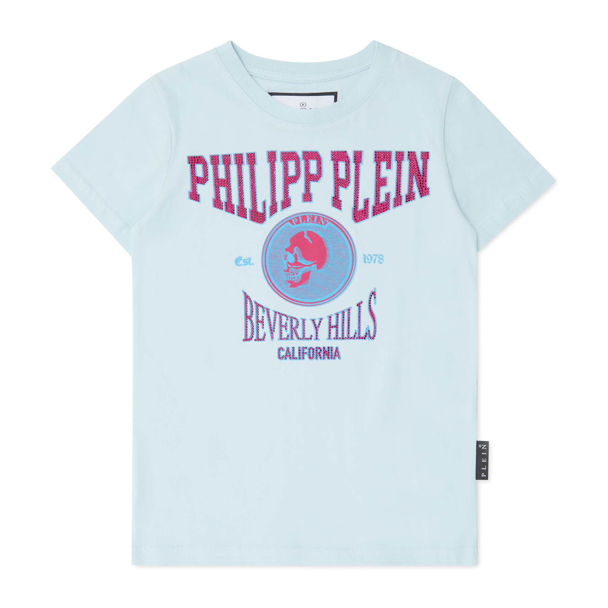 PHILIPP PLEIN Camiseta Cuello Redondo Ss CRYSTAL
