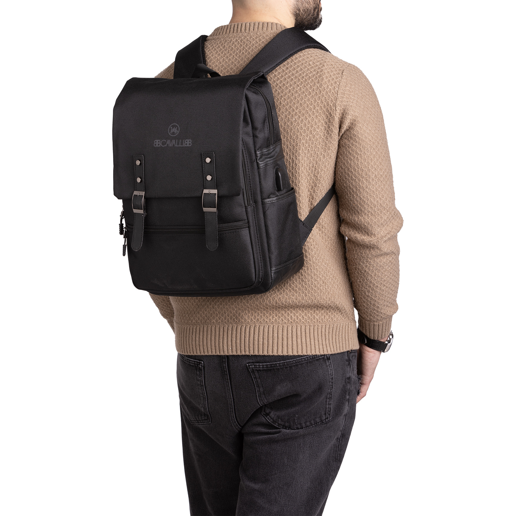 Zaino  da uomo Textile Polyester 43x30x20 cm