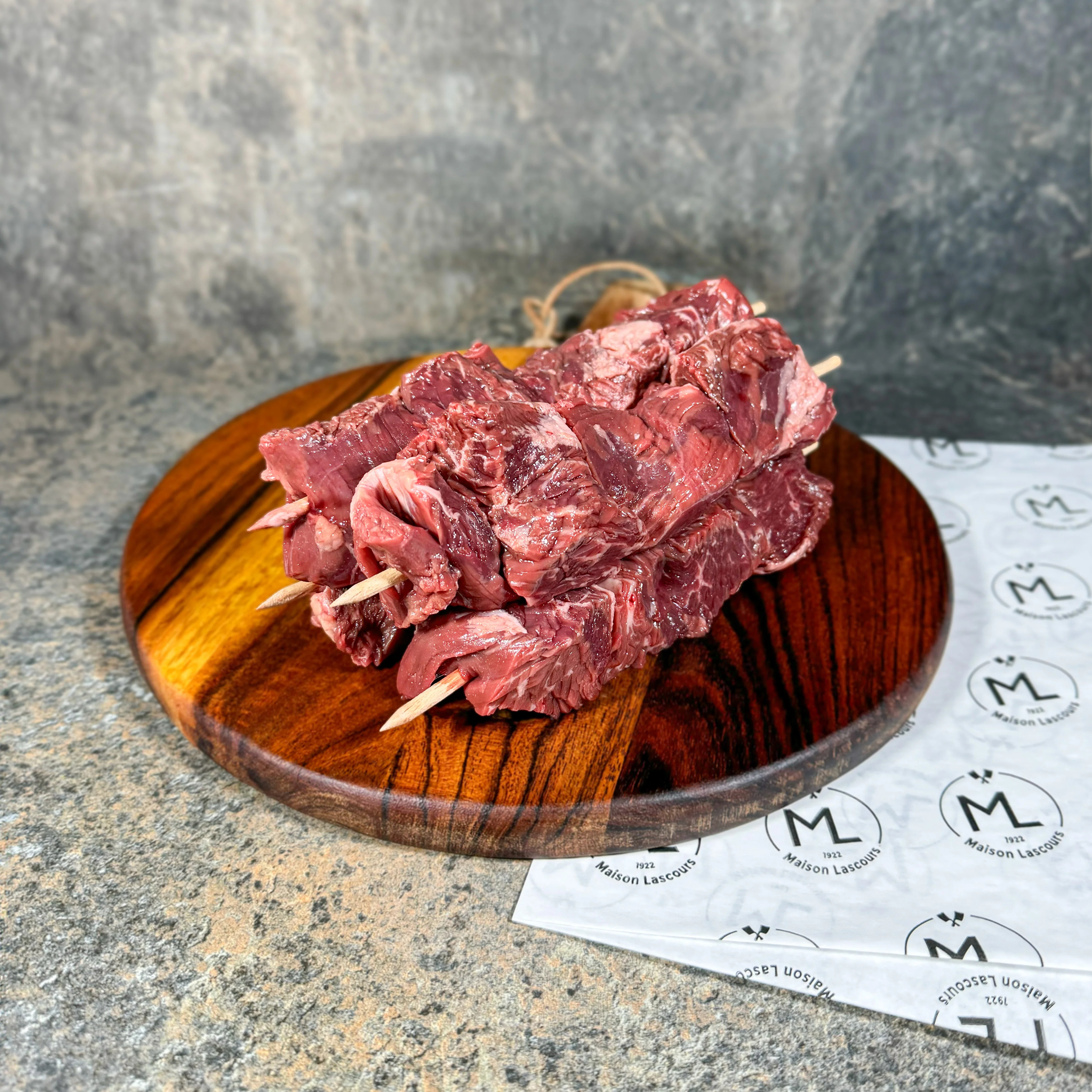 Brochette d'Onglet de Bœuf-400gr