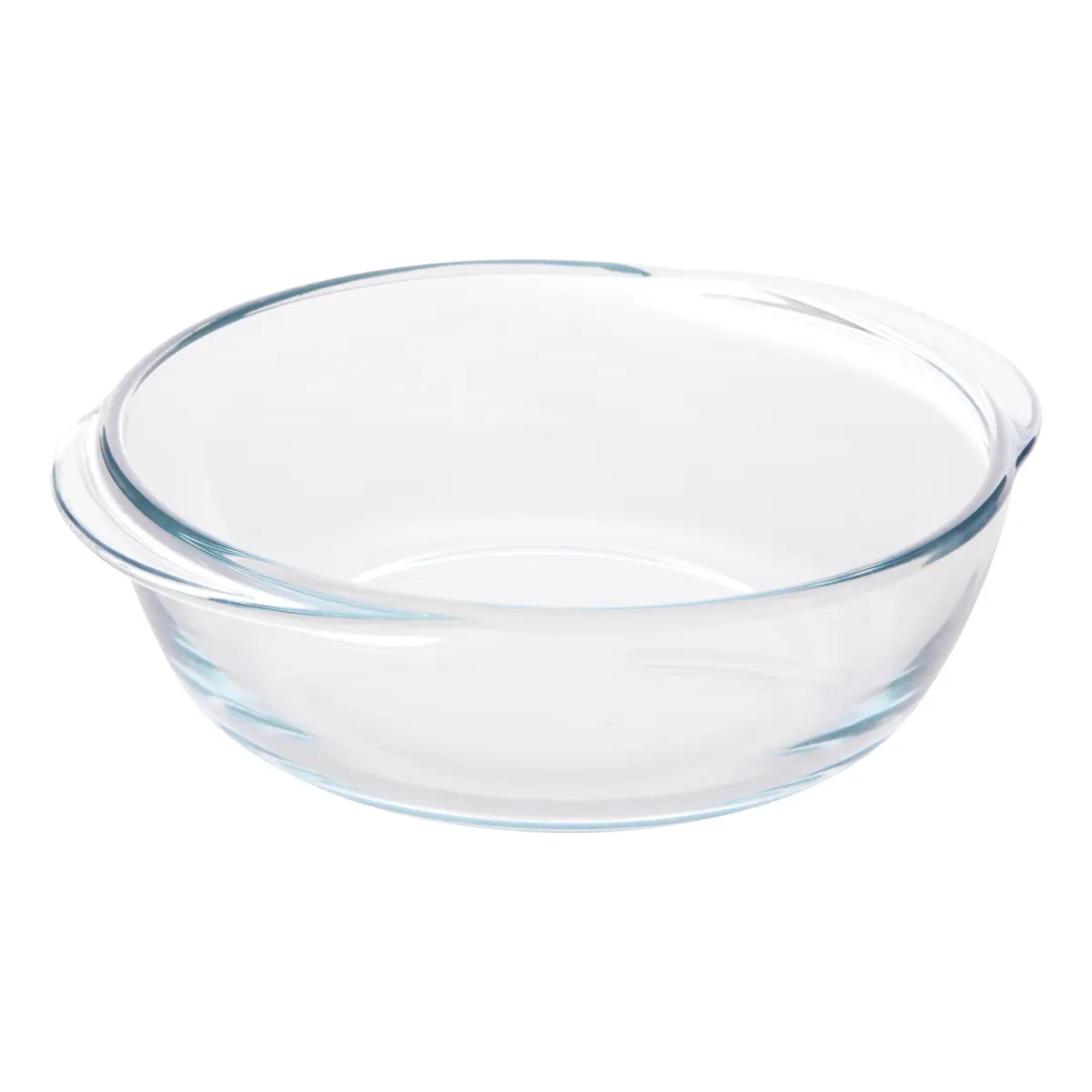 Plat à four verre Essentiels rond D.20cm transparent