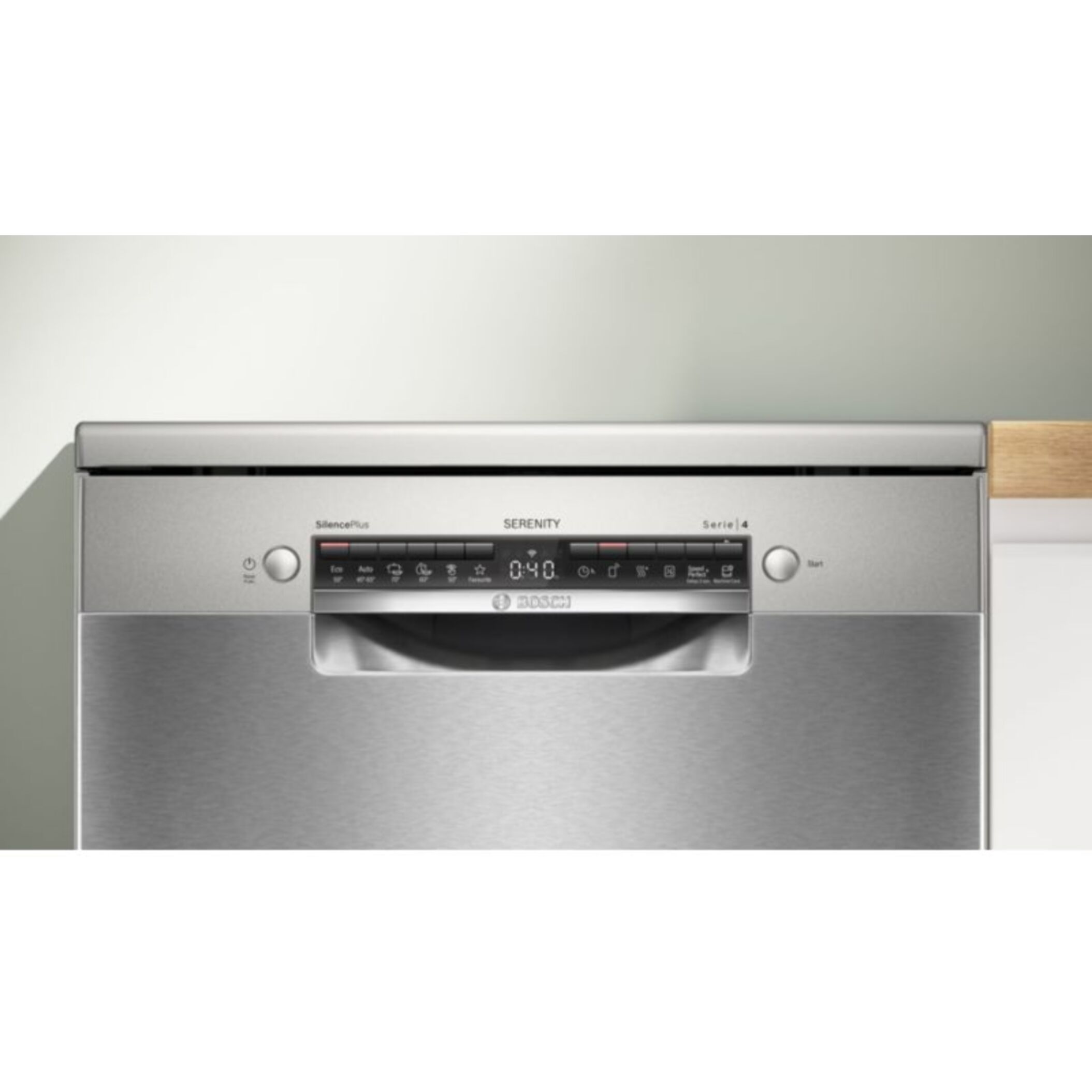 Lave vaisselle 60 cm BOSCH SMS4ECI28F Série 4 SERENITY Silence Plus