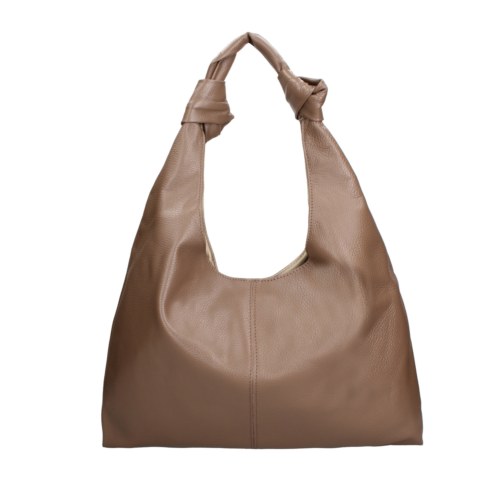 Borsa a spalla da donna Made in Italy - Modello Iduna Lux - 100% pelle - 41.0 x 28.0 x 3.0 cm