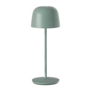 6 Lampes de table SOPHIA Vert + base de chargement