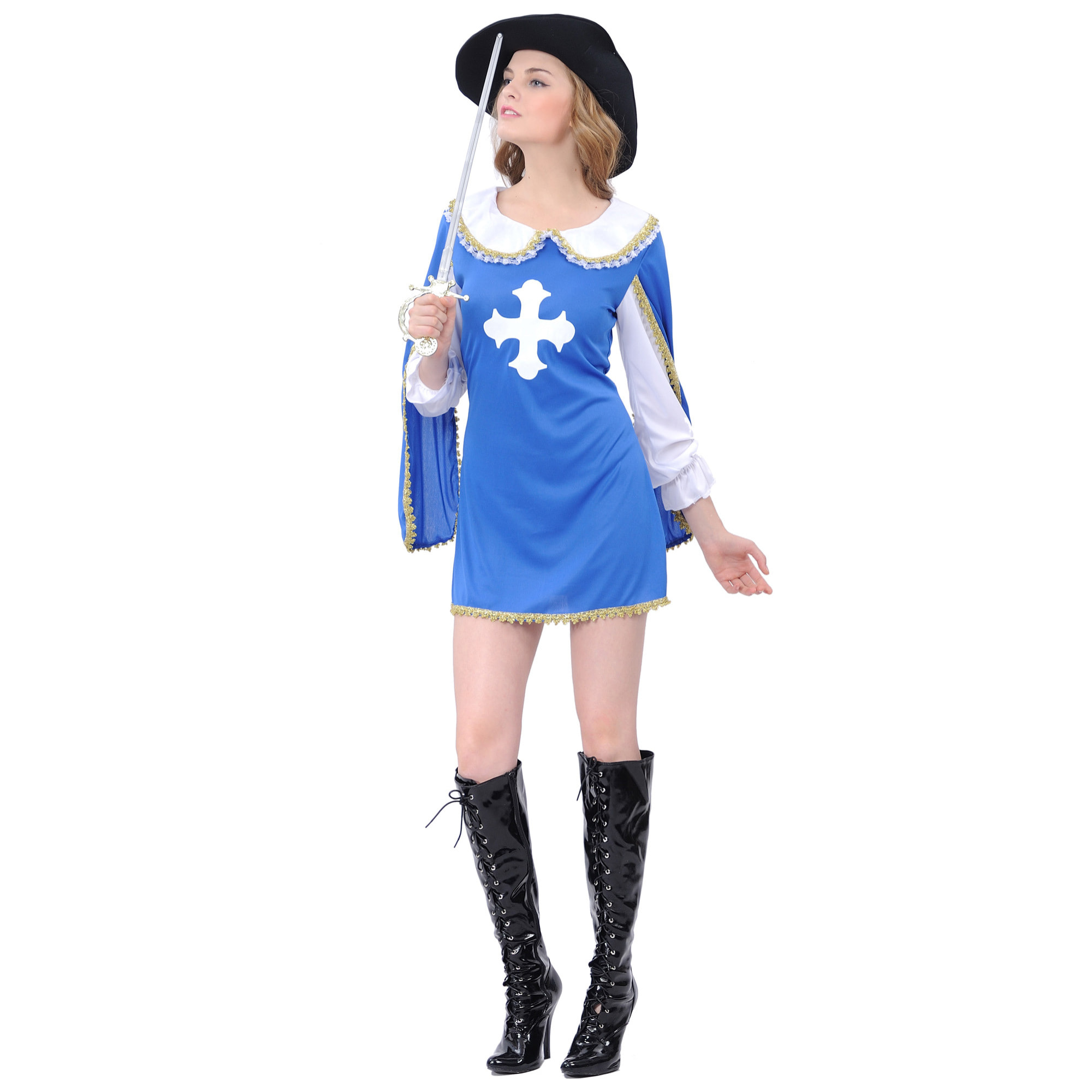 Moschettiera Del Re Costume Donna