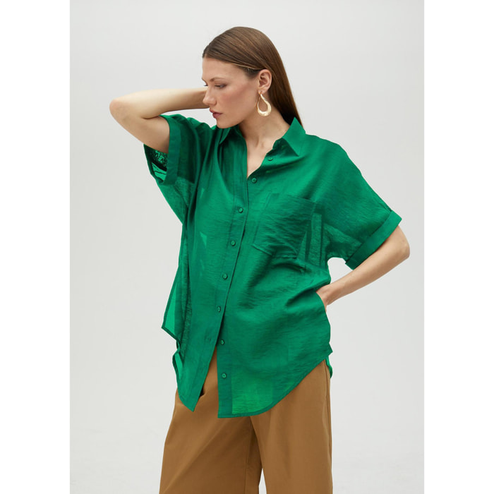 Camiciola con strass