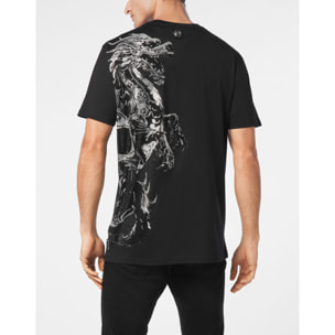 PHILIPP PLEIN T-Shirt Round Neck SKULL
