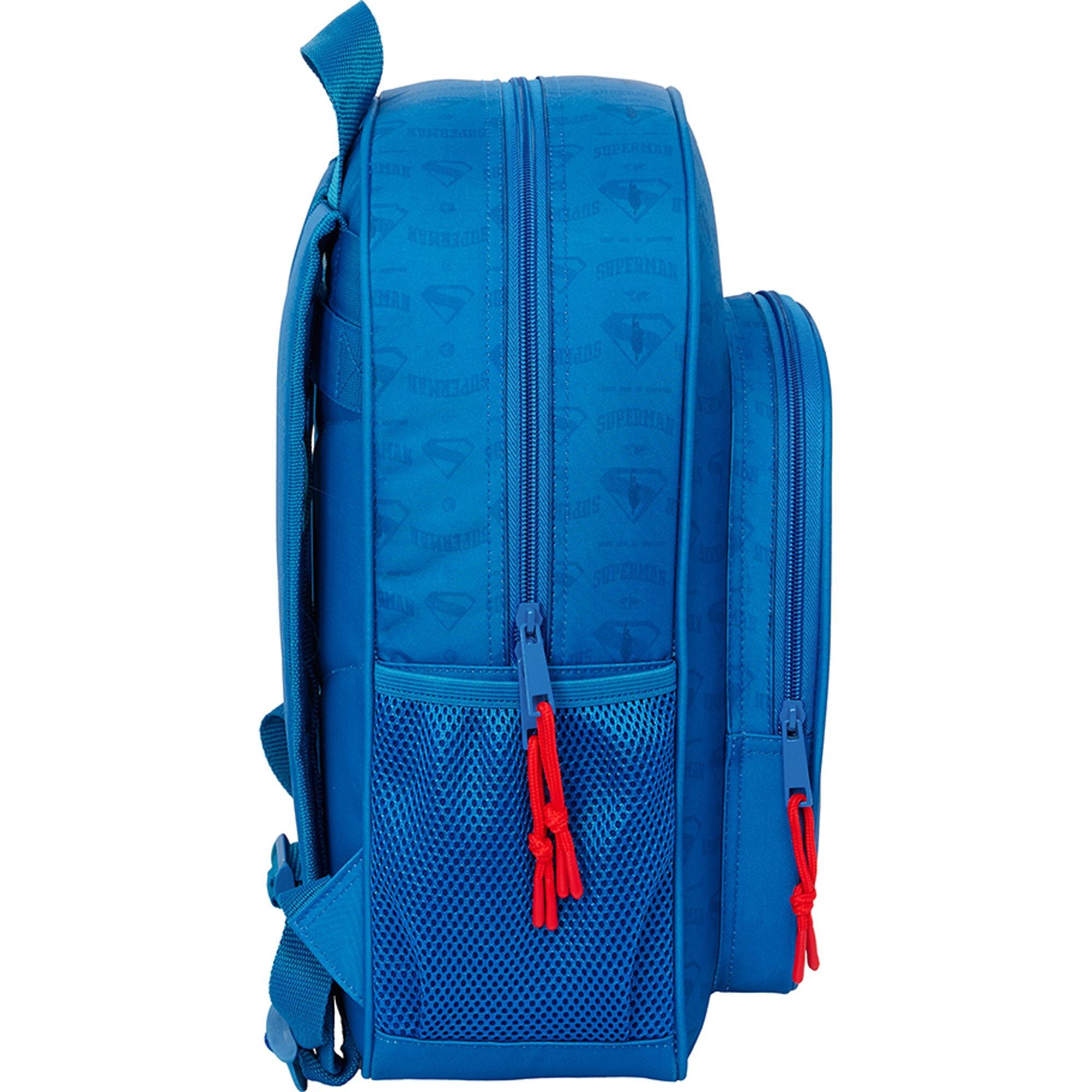 Mochila junior adapt.carro superman