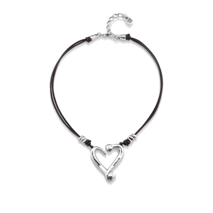 Colgante HEART PLATEADO U