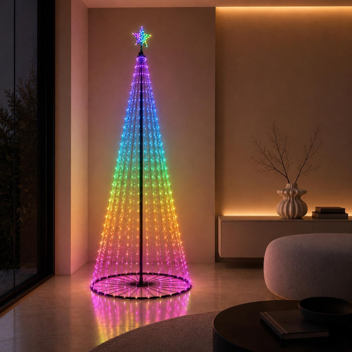 Led/albero 3,60 mt 32 g est-1070 led - Pezzi 1 - ALTRO - Bianchi Dino SpA