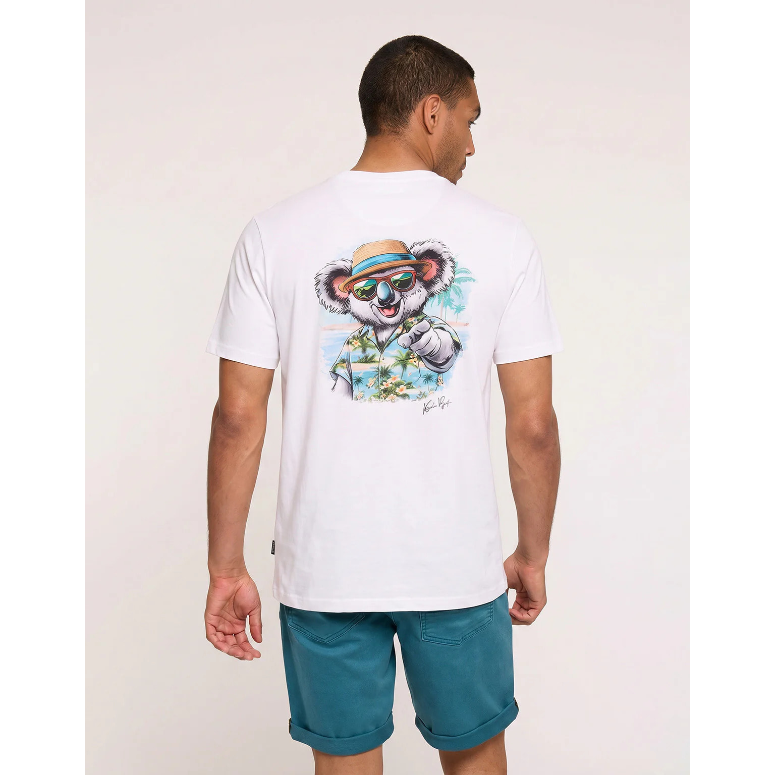 Camiseta Manga Corta Blanco - Higgins