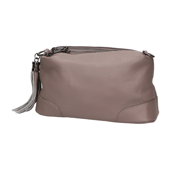 Borsa a mano da Donna Lidia in Vera Pelle Made in Italy 14X25X10 cm