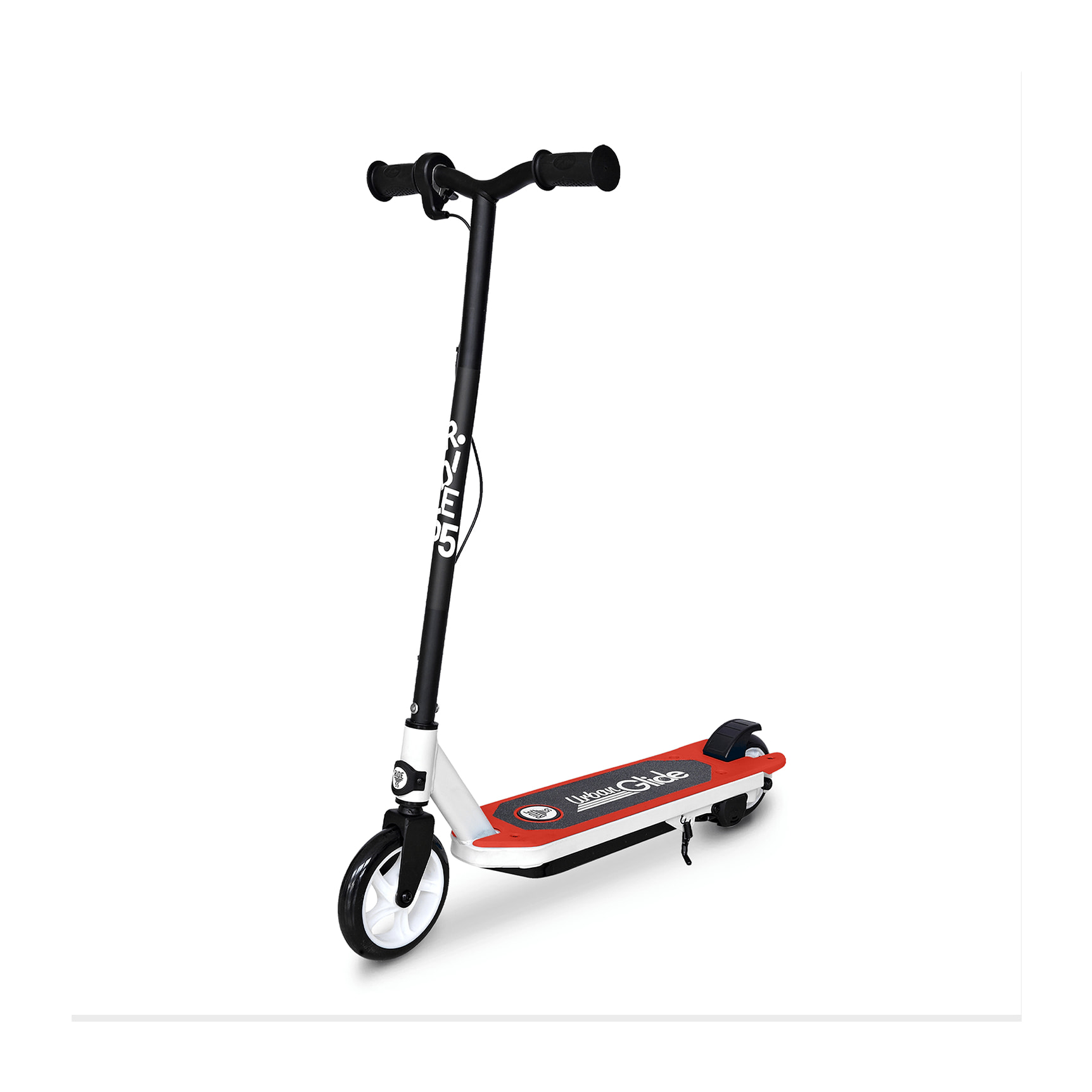 Trottinette Électrique Enfant Ride 55 Rouge – Moteur 30W - 10 km/h - Autonomie Jusqu'a 40 min - 3-8 ans