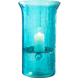 J-Line photophore Tarifa - verre - azur - small