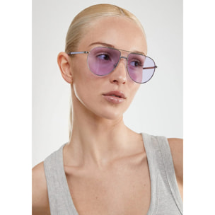 Gafas de Sol Aviator Legacy Silver / Lavender D.Franklin