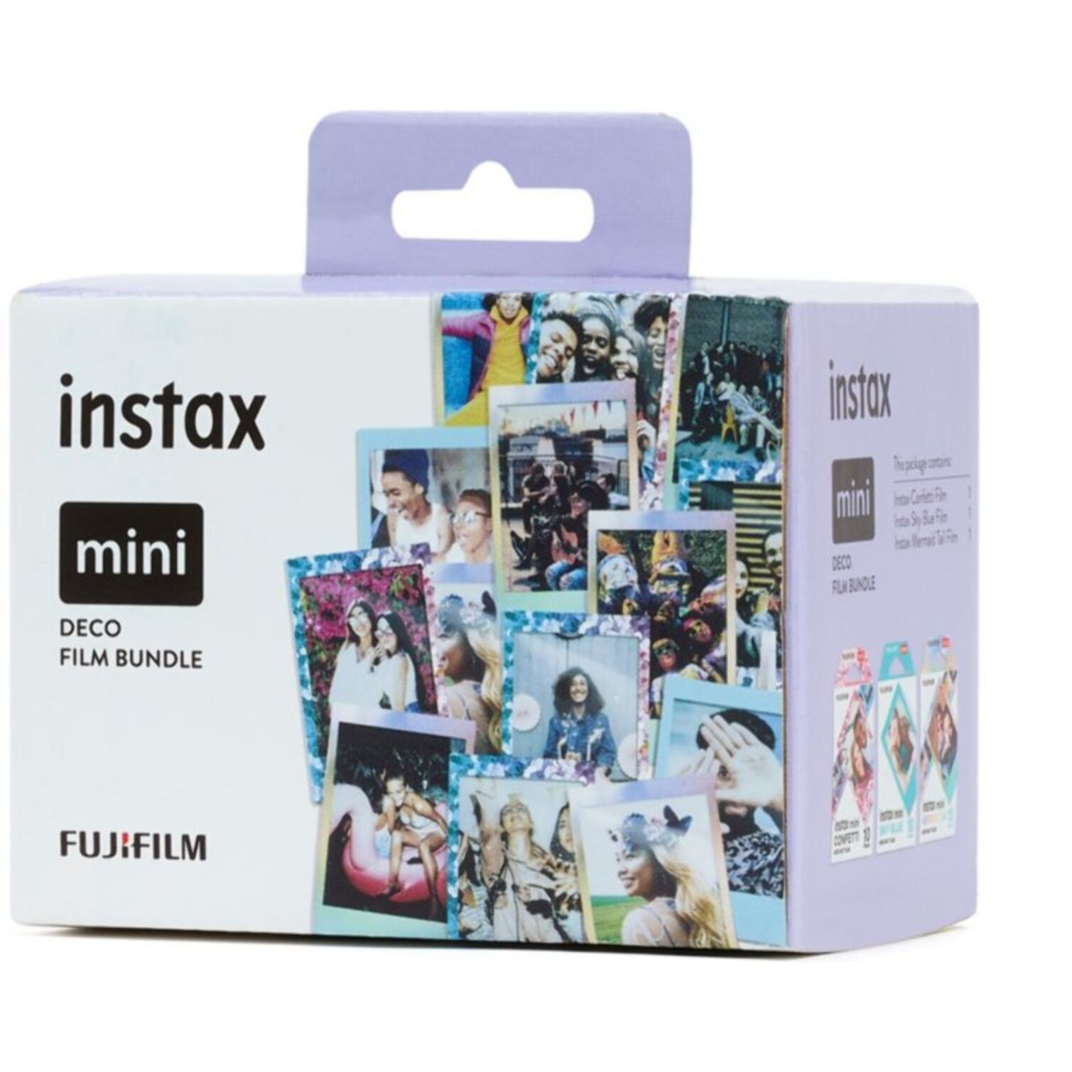 Papier photo instantané FUJIFILM Film Instax Deco pack