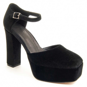 Zapatos de Tacón - Negro - Altura: 10 cm