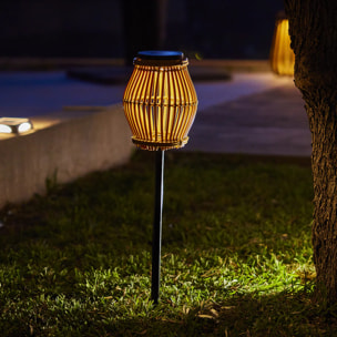 Balise solaire à piquer SILVINA H70CM