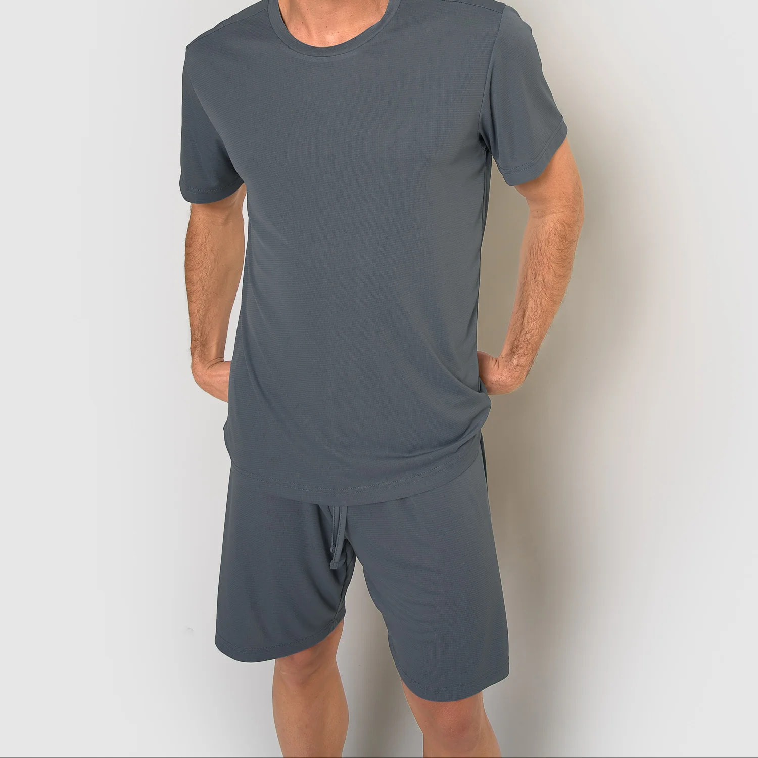 Pantalón corto deportivo técnico agua marina