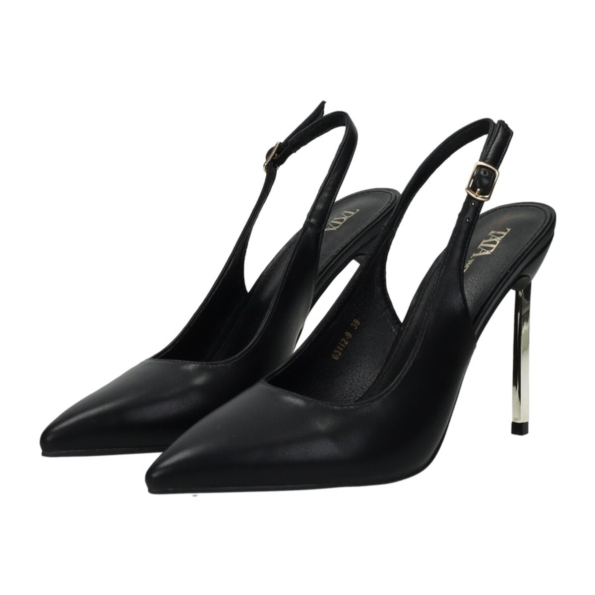 Décolleté sling back Donna Tata Italia Nero