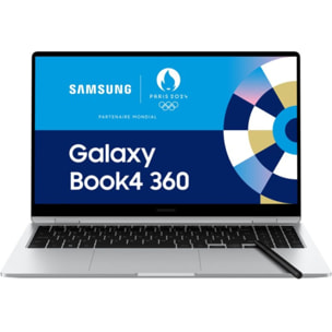 Portable SAMSUNG Galaxy Book4 360 15 I7 16Go 512Go Argent