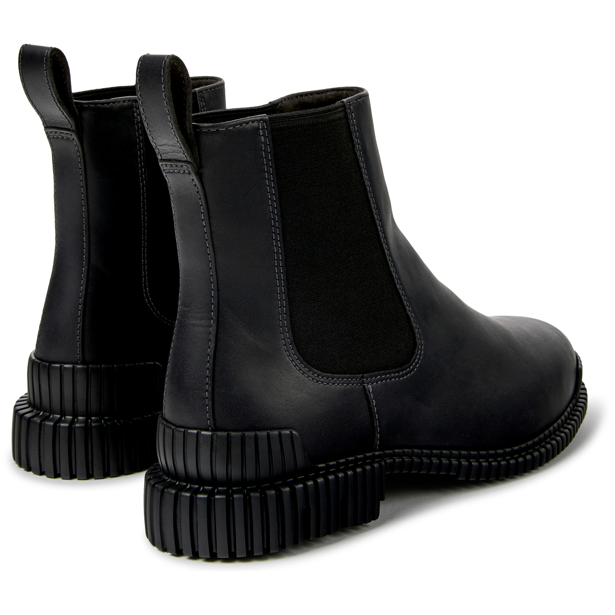 Botines - CAMPER Pix - Gris - Piel lisa