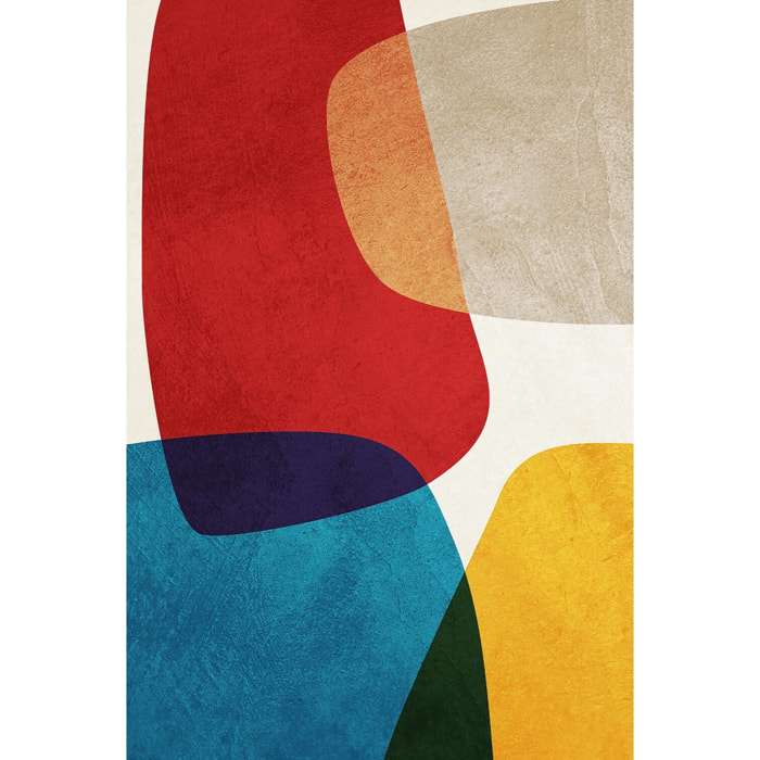 Tableau organique chrome 1  Toile imprimée