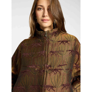 Elena Mirò - Giacca in tessuto jacquard - Marrone