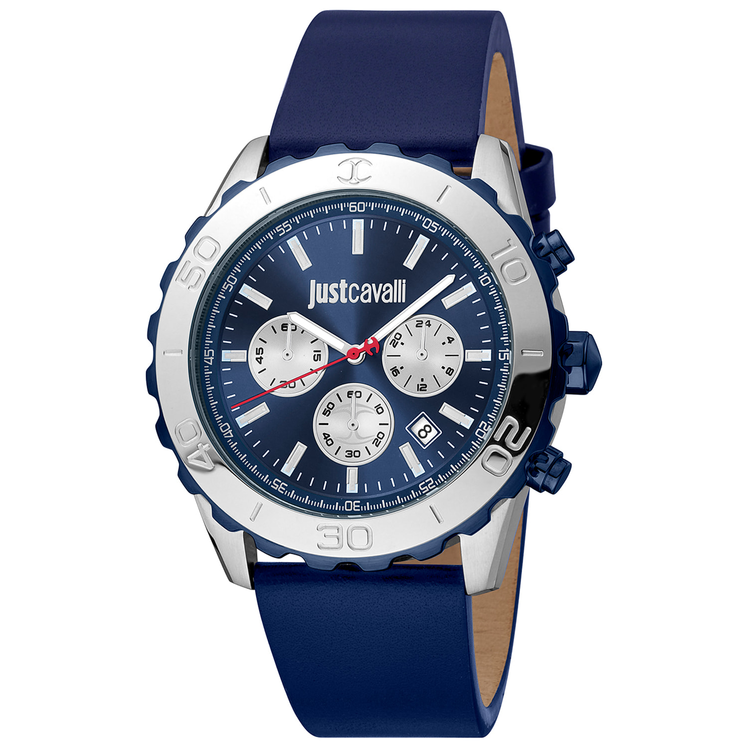 Reloj Just Cavalli JC1G214L0045 Hombre Analogico Cuarzo con Correa de Cuero