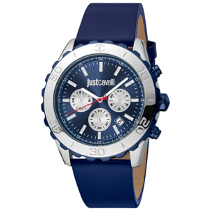 Reloj Just Cavalli JC1G214L0045 Hombre Analogico Cuarzo con Correa de Cuero