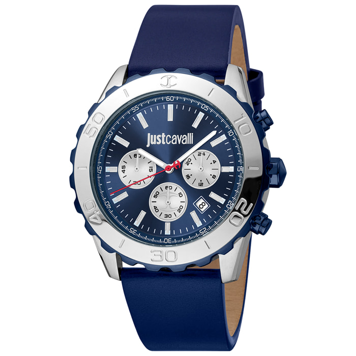 Reloj Just Cavalli JC1G214L0045 Hombre Analogico Cuarzo con Correa de Cuero